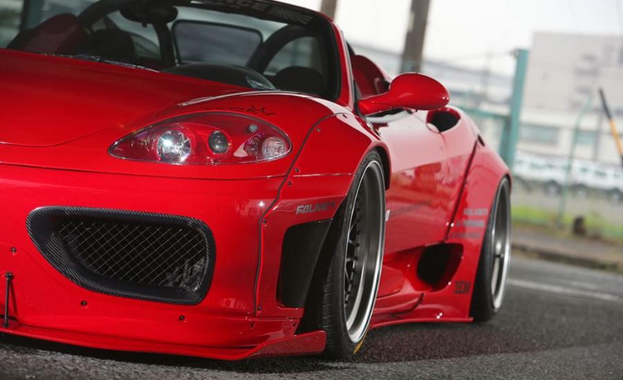  Ferrari 360 Spyder Widebody Kit by Liberty Walk 2016 года  (фото 8 из 10)